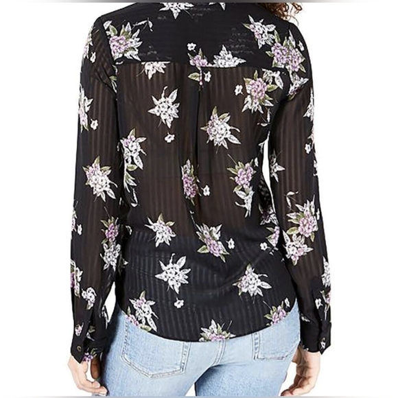 Heartloom Twist Front floral Camille top sz XL - Picture 2 of 6